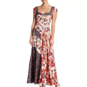 Free People La Fleur Floral Maxi Dress